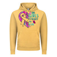 This Girls Fought And Won Cancer Vintage Hoodie | Teevron