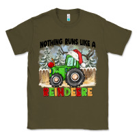 Army Green nothing runs like a reindeere Classic Tee - CowGirlArtShop