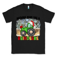 Black nothing runs like a reindeere Classic Tee - CowGirlArtShop