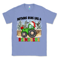 Colony Blue nothing runs like a reindeere Classic Tee - CowGirlArtShop