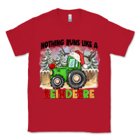 Red nothing runs like a reindeere Classic Tee - CowGirlArtShop