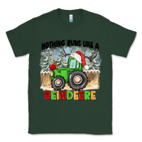 Sports Green nothing runs like a reindeere Classic Tee - CowGirlArtShop
