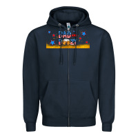 Navy bad and boozy Zipper Hoodie - AdoDesignShop