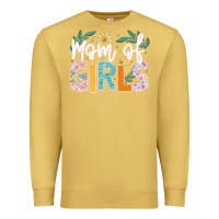 Antique Gold mom of girls Premium Sweatshirt - JahusDesignShop