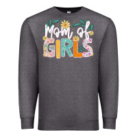 Charcoal Heather mom of girls Premium Sweatshirt - JahusDesignShop