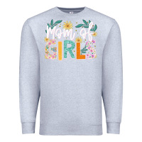 Heather Grey mom of girls Premium Sweatshirt - JahusDesignShop