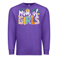 Purple mom of girls Premium Sweatshirt - JahusDesignShop