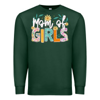 Sports Green mom of girls Premium Sweatshirt - JahusDesignShop