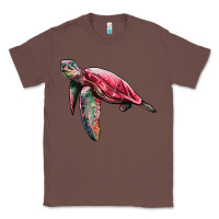 Chestnut sea turtle pink glitter Classic Tee - Artiststas