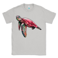 Moon Dust sea turtle pink glitter Classic Tee - Artiststas
