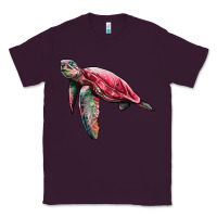 Plum sea turtle pink glitter Classic Tee - Artiststas