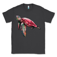 Smoke sea turtle pink glitter Classic Tee - Artiststas