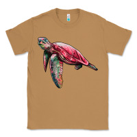 Toasted Coconut sea turtle pink glitter Classic Tee - Artiststas