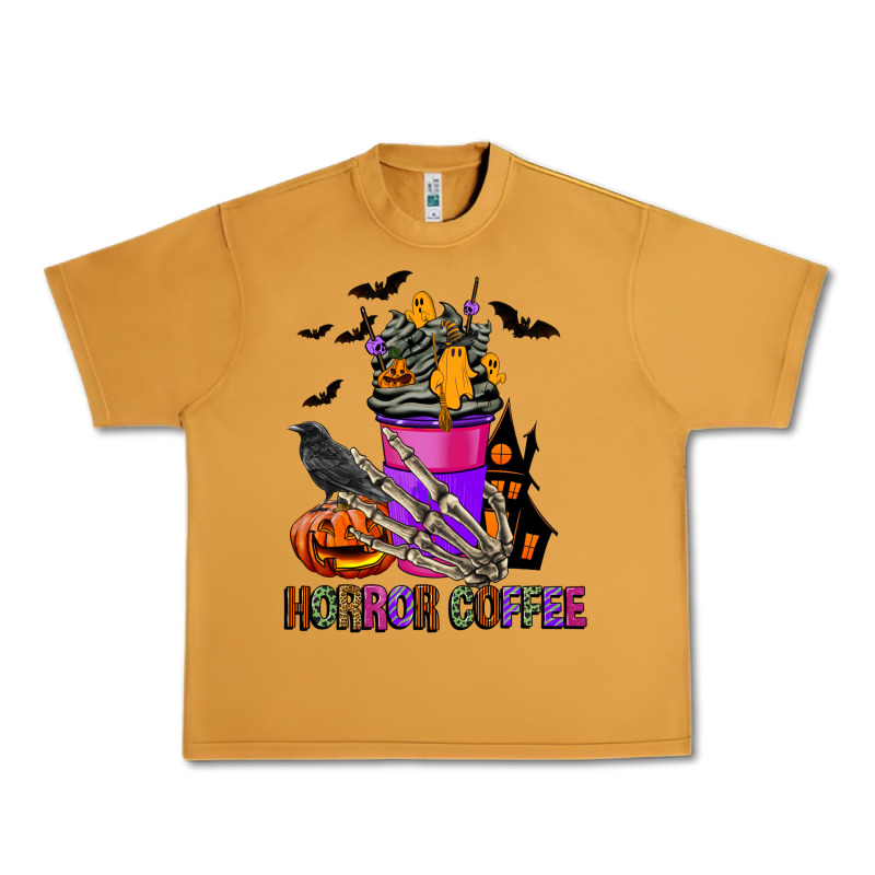 Horror Coffee Urban Heavy Tee by FaDigitalArtStudio | Teevron