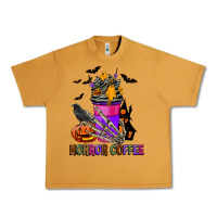 Peanut Butter Horror Coffee Urban Heavy Tee - FaDigitalArtStudio