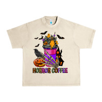Sandshell Horror Coffee Urban Heavy Tee - FaDigitalArtStudio
