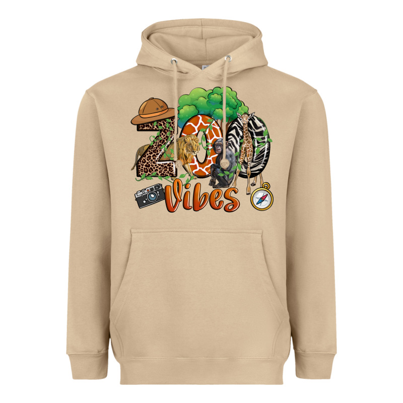 Zoo Vibes Heavyweight Hoodie by JahusDesignShop | Teevron