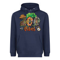 Navy zoo vibes Heavyweight Hoodie - JahusDesignShop