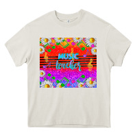 Cream rainbow music teacher Heavy Core Tee - TumblerDesignByShophia