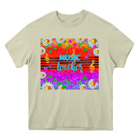 Mossy rainbow music teacher Heavy Core Tee - TumblerDesignByShophia