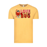 Vintage Mustard Love Bug Vintage Tee - FaDigitalArtStudio