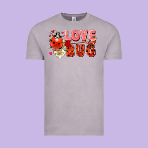 Love Bug Vintage Tee Designed By Fadigitalartstudio