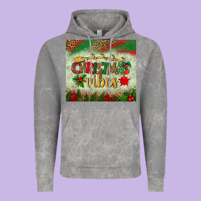 Christmas Vibes Tumbler Vintage Hoodie Designed By Bundleandbundleshop