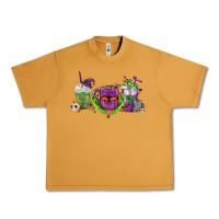 Peanut Butter Halloween Coffee Cups Urban Heavy Tee - FaDigitalArtStudio