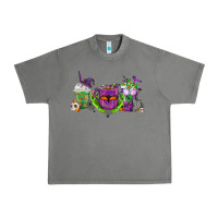 Tornado Halloween Coffee Cups Urban Heavy Tee - FaDigitalArtStudio