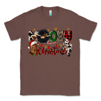 Chestnut mooey christmas Classic Tee - CowGirlArtShop