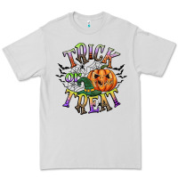 Dove Grey trick or treat Premium Tee - CowGirlArtShop