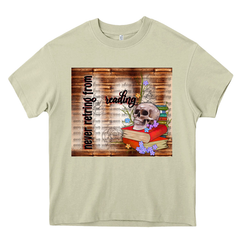 Never Retring From Reading Heavy Core Tee by TumblerDesignByShophia | Teevron