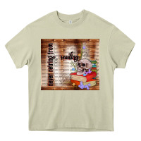 Mossy never retring from reading Heavy Core Tee - TumblerDesignByShophia