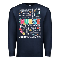 Navy nurse word Premium Sweatshirt - JahusDesignShop