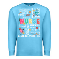 Ocean Blue nurse word Premium Sweatshirt - JahusDesignShop