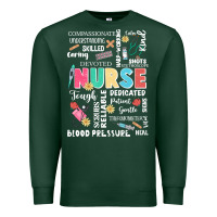 Sports Green nurse word Premium Sweatshirt - JahusDesignShop