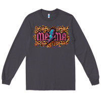 Smoke Leopard Mama Lightning Long Sleeve Tee - RanaPortraitStore