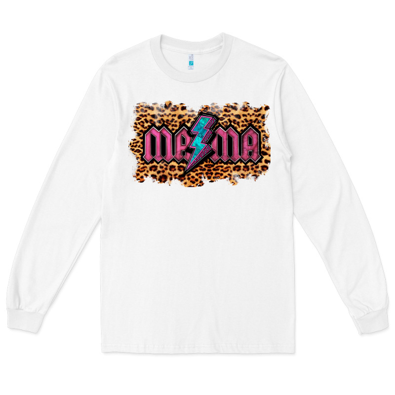 Leopard Mama Lightning Long Sleeve Tee by RanaPortraitStore | Teevron