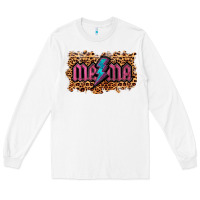 White Leopard Mama Lightning Long Sleeve Tee - RanaPortraitStore