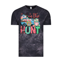 Cloud Black Easter gnomes on the hunt Vintage Tee - OliviaCreatesArt