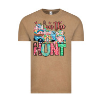 Vintage Coffee Easter gnomes on the hunt Vintage Tee - OliviaCreatesArt