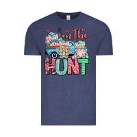 Vintage Denim Easter gnomes on the hunt Vintage Tee - OliviaCreatesArt