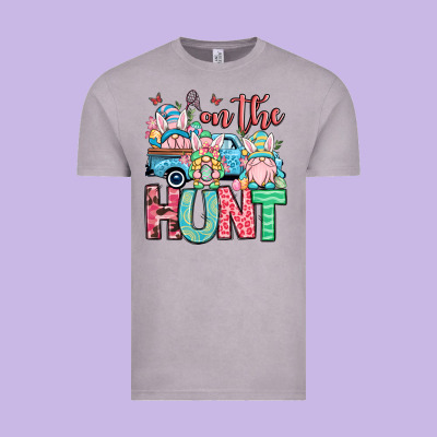 Easter Gnomes On The Hunt Vintage Tee Designed By Oliviacreatesart