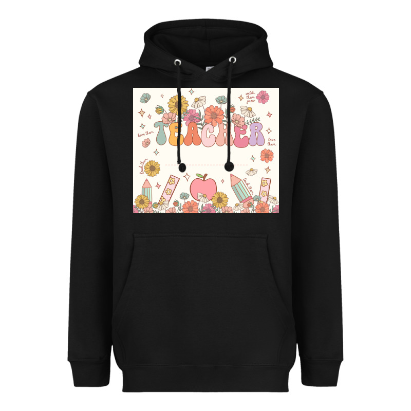 Teacher Custom Name Heavyweight Hoodie by JahusDesignShop | Teevron