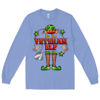 Colony Blue im the veteran elf Long Sleeve Tee - FaDigitalArtStudio
