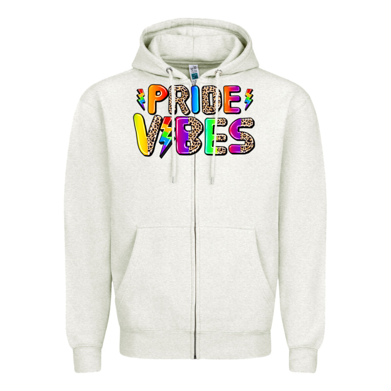 Prıde Vıbes Zipper Hoodie by AdoDesignShop | Teevron
