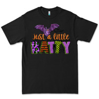 Black just a little batty Premium Tee - CowGirlArtShop