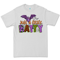 Dove Grey just a little batty Premium Tee - CowGirlArtShop