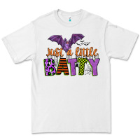 White just a little batty Premium Tee - CowGirlArtShop
