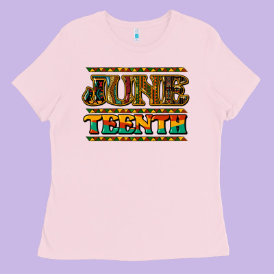 Juneteenth Ladies Tee Designed By Howdyjamesfarm